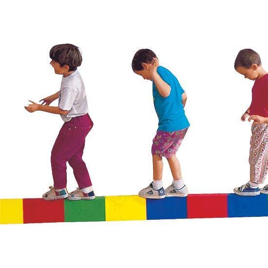 FlagHouse Straight Walking Board, Assorted Colors, 10 Piece Set 2119983